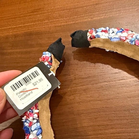 MAVI BANDS Patriotic Couture Headband NWT
